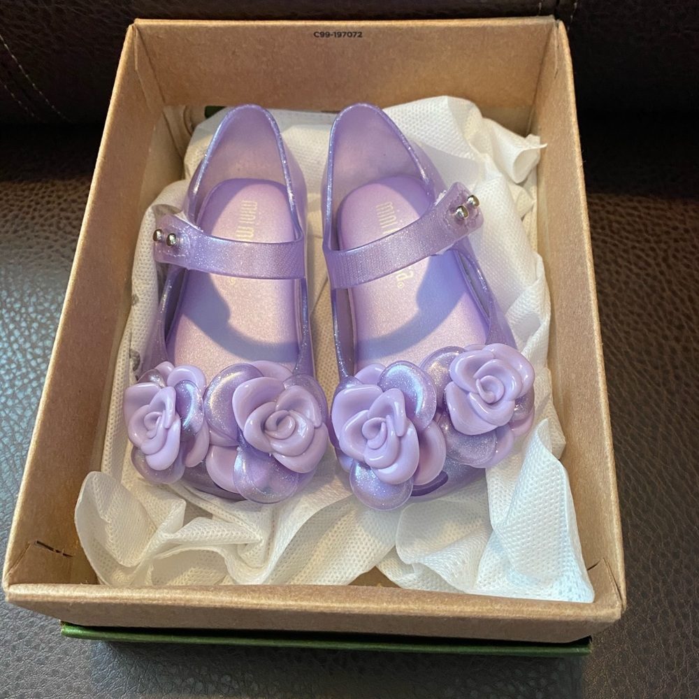 Mini Melissa toddler shoes